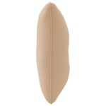 vidaXL Vankúš na chrbát PUTTEN 100% polyester Piesková 80 x 40 x 10 cm – Obrázok 5