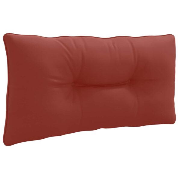 vidaXL Vankúš na chrbát PUTTEN 100% polyester Červená 80 x 40 x 10 cm – Obrázok 2