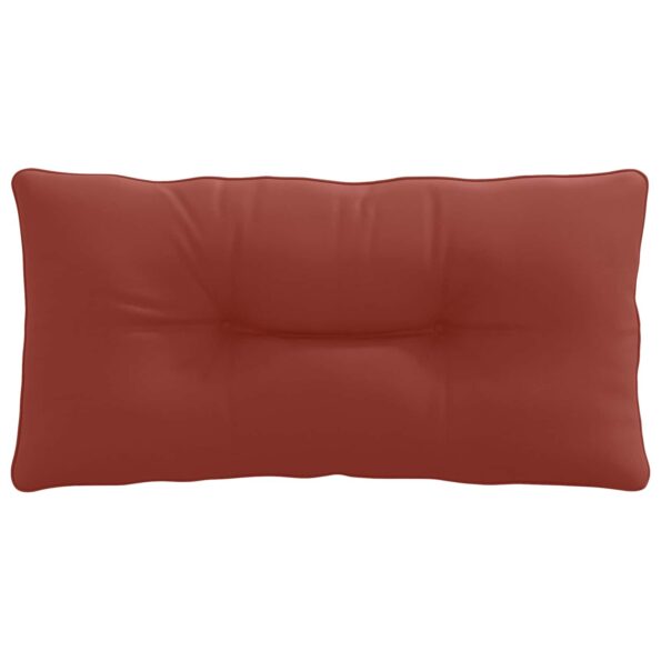 vidaXL Vankúš na chrbát PUTTEN 100% polyester Červená 80 x 40 x 10 cm – Obrázok 4