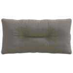 vidaXL Vankúš na chrbát PUTTEN 100% polyester Sivá 80 x 40 x 10 cm – Obrázok 4