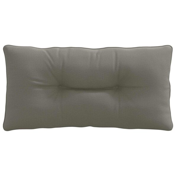 vidaXL Vankúš na chrbát PUTTEN 100% polyester Sivá 80 x 40 x 10 cm – Obrázok 4