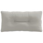 vidaXL Vankúš na chrbát PUTTEN 100% polyester Sivá 80 x 40 x 10 cm – Obrázok 4