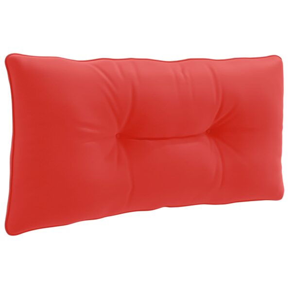 vidaXL Vankúš na chrbát PUTTEN 100% polyester Červená 80 x 40 x 10 cm – Obrázok 2