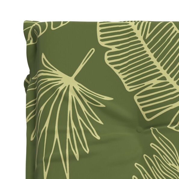 vidaXL Vankúš na ležadlo GEMERT 100% polyester Design s listami – Obrázok 6