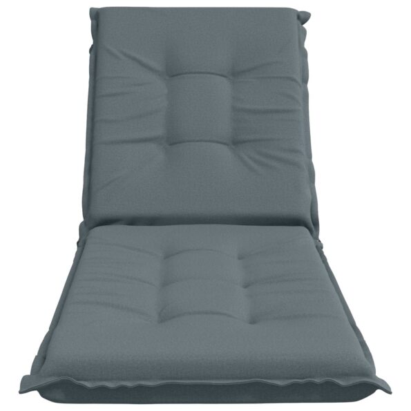 vidaXL Vankúš na ležadlo GEMERT 100% polyester Modrá 190 x 60 x 9 cm – Obrázok 4