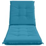 vidaXL Vankúš na ležadlo GEMERT 100% polyester Svetlomodrá – Obrázok 4