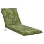 vidaXL Vankúš na ležadlo GEMERT 100% polyester Design s listami – Obrázok 2