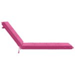 vidaXL Vankúš na ležadlo GEMERT 100% polyester Ružová 190 x 60 x 9 cm – Obrázok 5