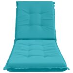 vidaXL Vankúš na ležadlo GEMERT 100% polyester Tyrkysová – Obrázok 4