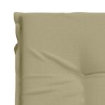 vidaXL Vankúš na ležadlo GEMERT 100% polyester Svetlo zelená – Obrázok 6