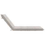 vidaXL Vankúš na ležadlo GEMERT 100% polyester Biela 190 x 70 x 9 cm – Obrázok 5