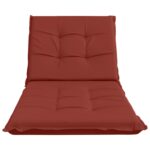vidaXL Vankúš na ležadlo GEMERT 100% polyester Červená 190 x 70 x 9 cm – Obrázok 4