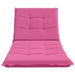 vidaXL Vankúš na ležadlo GEMERT 100% polyester Ružová 190 x 80 x 9 cm – Obrázok 4