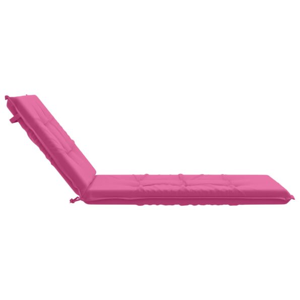 vidaXL Vankúš na ležadlo GEMERT 100% polyester Ružová 190 x 80 x 9 cm – Obrázok 5