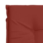 vidaXL Vankúš na ležadlo GEMERT 100% polyester Červená 190 x 90 x 9 cm – Obrázok 6