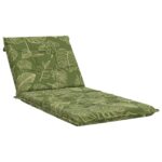 vidaXL Vankúš na ležadlo GEMERT 100% polyester Design s listami – Obrázok 2
