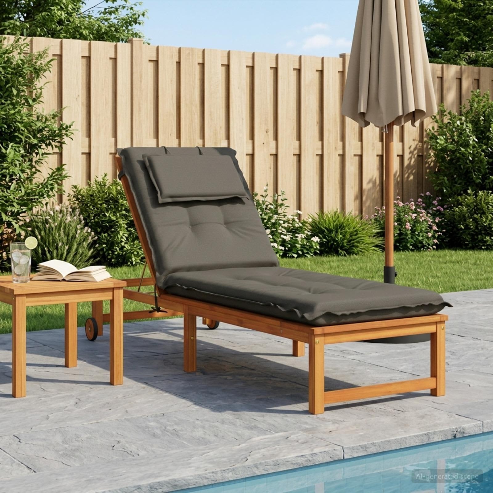947524_1.jpg vidaXL Vankúš na ležadlo GEMERT 100% polyester Sivá 190 x 60 x 9 cm – Obrázok 1