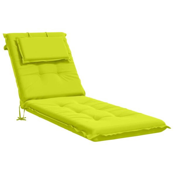vidaXL Vankúš na ležadlo GEMERT 100% polyester Žiarivá zelená – Obrázok 2