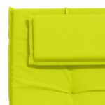 vidaXL Vankúš na ležadlo GEMERT 100% polyester Žiarivá zelená – Obrázok 6
