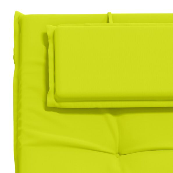 vidaXL Vankúš na ležadlo GEMERT 100% polyester Žiarivá zelená – Obrázok 6