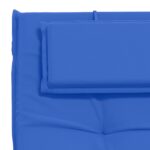 vidaXL Vankúš na ležadlo GEMERT 100% polyester Královská modrá – Obrázok 6