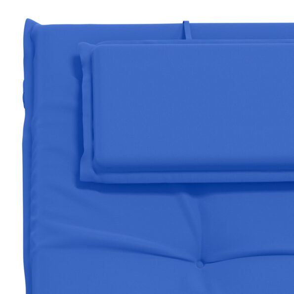 vidaXL Vankúš na ležadlo GEMERT 100% polyester Královská modrá – Obrázok 6