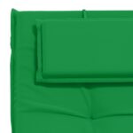 vidaXL Vankúš na ležadlo GEMERT 100% polyester Zelená 190 x 60 x 9 cm – Obrázok 6