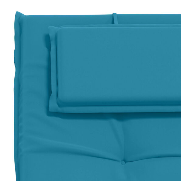 vidaXL Vankúš na ležadlo GEMERT 100% polyester Svetlomodrá – Obrázok 6