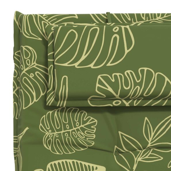 vidaXL Vankúš na ležadlo GEMERT 100% polyester Design s listami – Obrázok 6