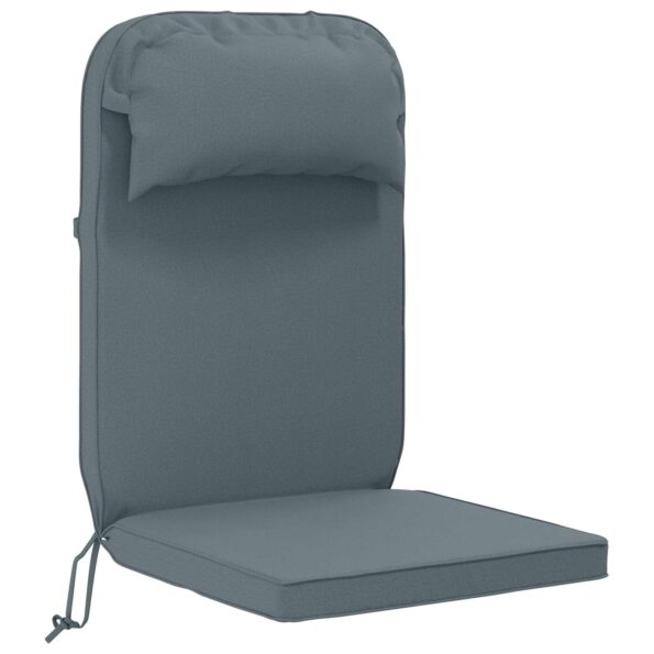 vidaXL Vankúš na slnečné ležadlo 100% polyester Modrá 55 x 124 x 5 cm – Obrázok 2