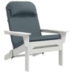 vidaXL Vankúš na slnečné ležadlo 100% polyester Modrá 55 x 124 x 5 cm – Obrázok 3