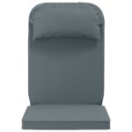 vidaXL Vankúš na slnečné ležadlo 100% polyester Modrá 55 x 124 x 5 cm – Obrázok 4