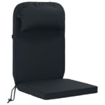 vidaXL Vankúš na slnečné ležadlo 100% polyester Tmavomodrá – Obrázok 2