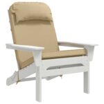 vidaXL Vankúš na slnečné ležadlo 100% polyester Béžová 55 x 124 x 5 cm – Obrázok 3