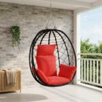 vidaXL Adirondack vankúš PUTTEN 100% polyester Červená
