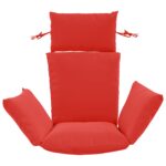 vidaXL Adirondack vankúš PUTTEN 100% polyester Červená – Obrázok 4