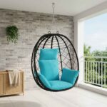 vidaXL Adirondack vankúš PUTTEN 100% polyester Tyrkysová