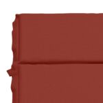 vidaXL Vankúš na ležadlo GEMERT 100% polyester Červená 200 x 55 x 3 cm – Obrázok 6