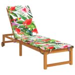 vidaXL Vankúš na ležadlo GEMERT 100% polyester Viacfarebný – Obrázok 3