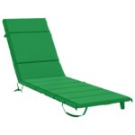 vidaXL Vankúš na ležadlo GEMERT 100% polyester Zelená 200 x 60 x 3 cm – Obrázok 2