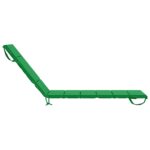 vidaXL Vankúš na ležadlo GEMERT 100% polyester Zelená 200 x 60 x 3 cm – Obrázok 5