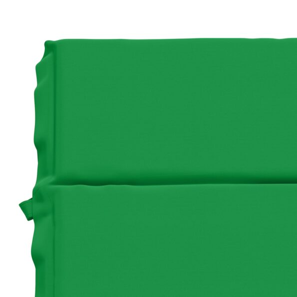 vidaXL Vankúš na ležadlo GEMERT 100% polyester Zelená 200 x 60 x 3 cm – Obrázok 6
