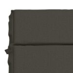 vidaXL Vankúš na ležadlo GEMERT 100% polyester Antracitová – Obrázok 6