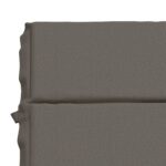 vidaXL Vankúš na ležadlo GEMERT 100% polyester Sivá 200 x 70 x 3 cm – Obrázok 6