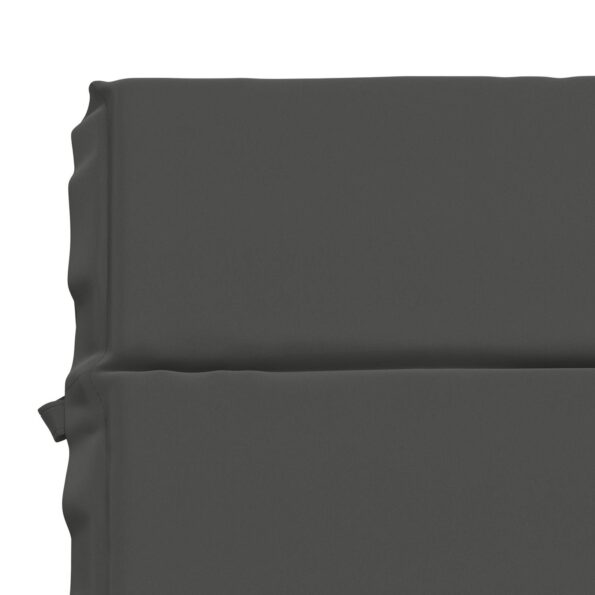 vidaXL Vankúš na ležadlo GEMERT 100% polyester Antracitová – Obrázok 6