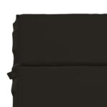 vidaXL Vankúš na ležadlo GEMERT 100% polyester Čierna 200 x 90 x 3 cm – Obrázok 6