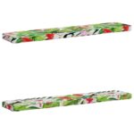 vidaXL 2-dielne podušky na lavicu VUGHT 2 pcs 100% polyester – Obrázok 2