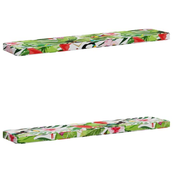vidaXL 2-dielne podušky na lavicu VUGHT 2 pcs 100% polyester – Obrázok 2