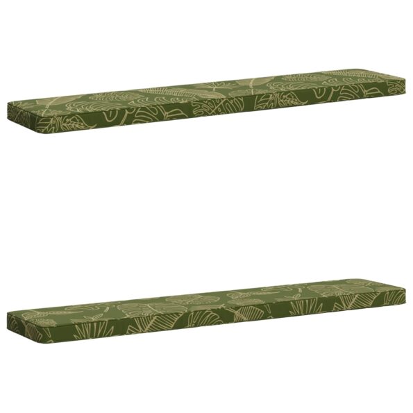 vidaXL 2-dielne podušky na lavicu VUGHT 2 pcs 100% polyester – Obrázok 2