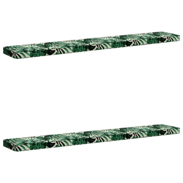 vidaXL 2-dielne podušky na lavicu VUGHT 2 pcs 100% polyester – Obrázok 2